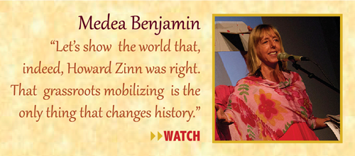 Zinn Room Dedication: Medea Benjamin | Zinn Education Project: Teaching People's History