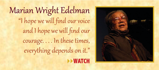Zinn Room Dedication: Marian Wright Edelman | Zinn Education Project: TeachingPeople's HIstory