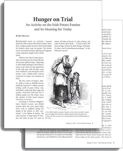 Hunger on Trial (Teaching Activity) | Zinn Education Project: Teaching People's HIstory Hunger on Trial (Teaching Activity) | Zinn Education Project: Teaching People's HIstory