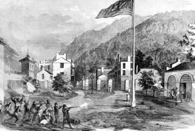 Raid on Harpers Ferry, Frank Leslie’s Illustrated Newspaper, 1859.