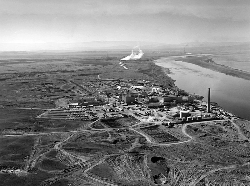 The Hanford Nuclear Reactor. Photo from the United States Department of Energy.