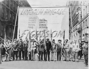 Lincoln vets in the 1946 NY May Day Parade.