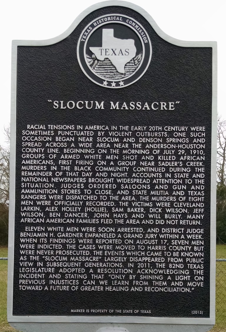 July 29, 1910 Slocum Massacre in Texas Zinn Education Project