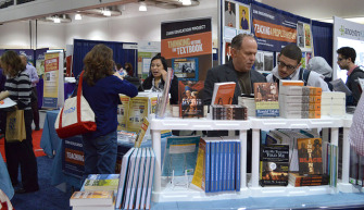 Thanks to two generous donors, we were able to have an expanded booth presences at the National Council for the Social Studies conference.