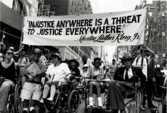 March 12, 1990: Disability Rights Activists' 