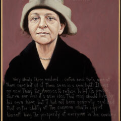 Frances Perkins Painting