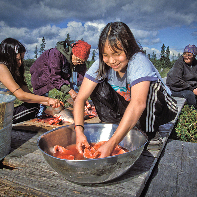 Yupikvillage Children | Zinn Education Project