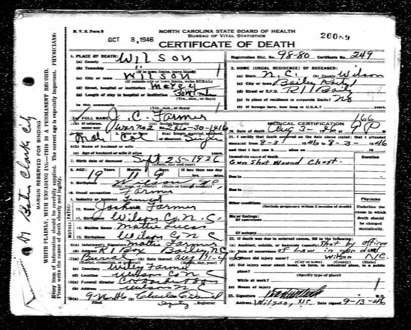 J.C. Farmer | Zinn Education Project