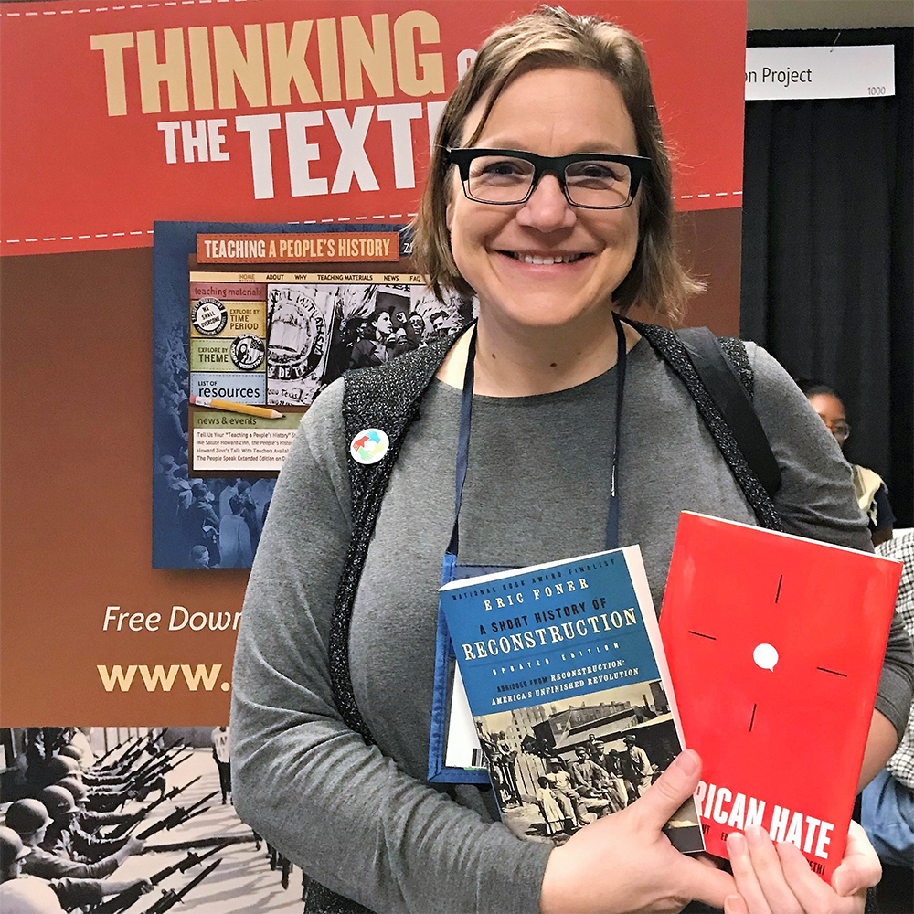 Rachel Toon at NCSS 2018 - Square (Event Photo) | Zinn Education Project