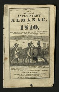 American Anti-Slavery Society Almanac 1840