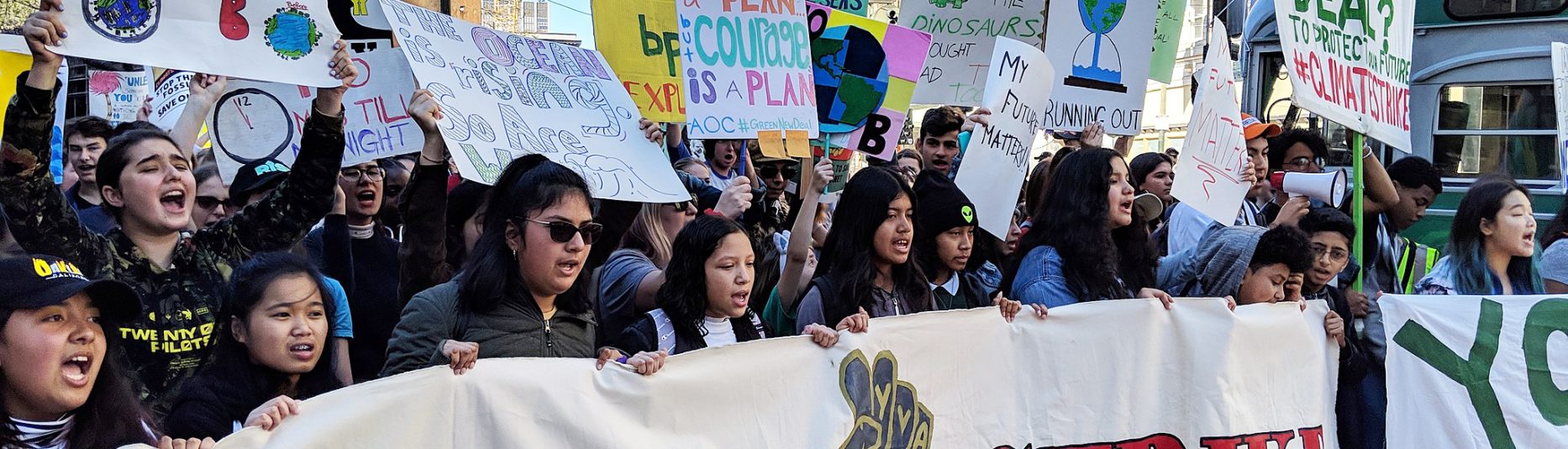 students protesting