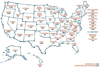 ZEP US Map Registrations | Zinn Education Project