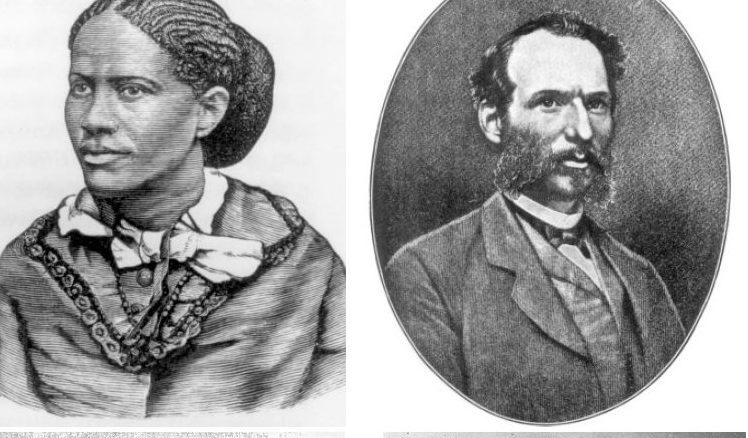 Frances Harper, William Sylvis, Isaac Myers, and John Roy Lynch pictured. They were leaders of the Reconstruction Era in US history