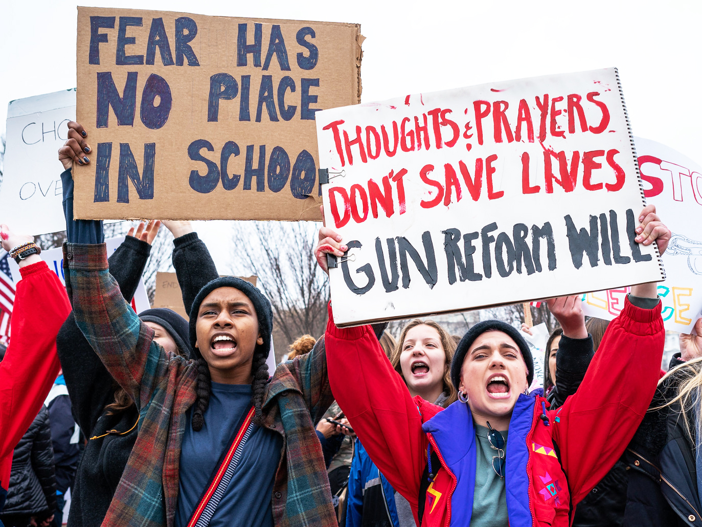 Source: Lorie Shaull; Student Gun Protest | Zinn Education Project
