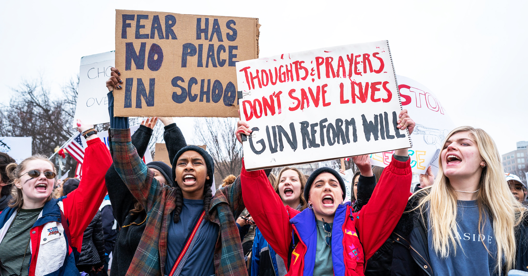 Source: Lorie Shaull; Student Gun Protest | Zinn Education Project