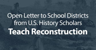 Open Letter Reconstruction | Zinn Education Project