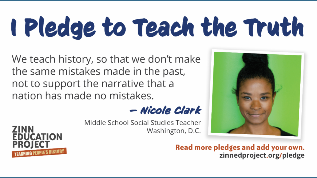Teacher Pledge Nicole Clark FB Blue Border