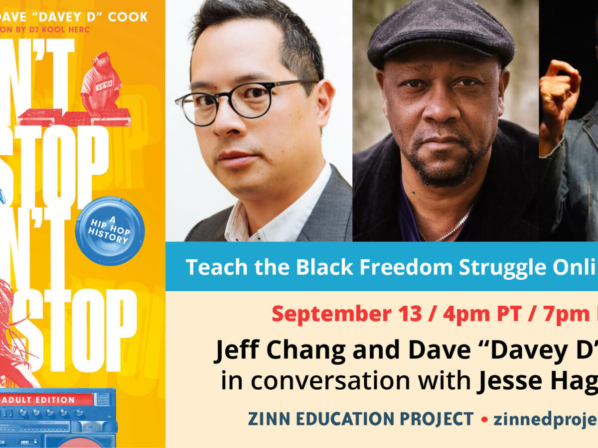 Can't Stop Won't Stop: A Hip-Hop History Author Event - Zinn