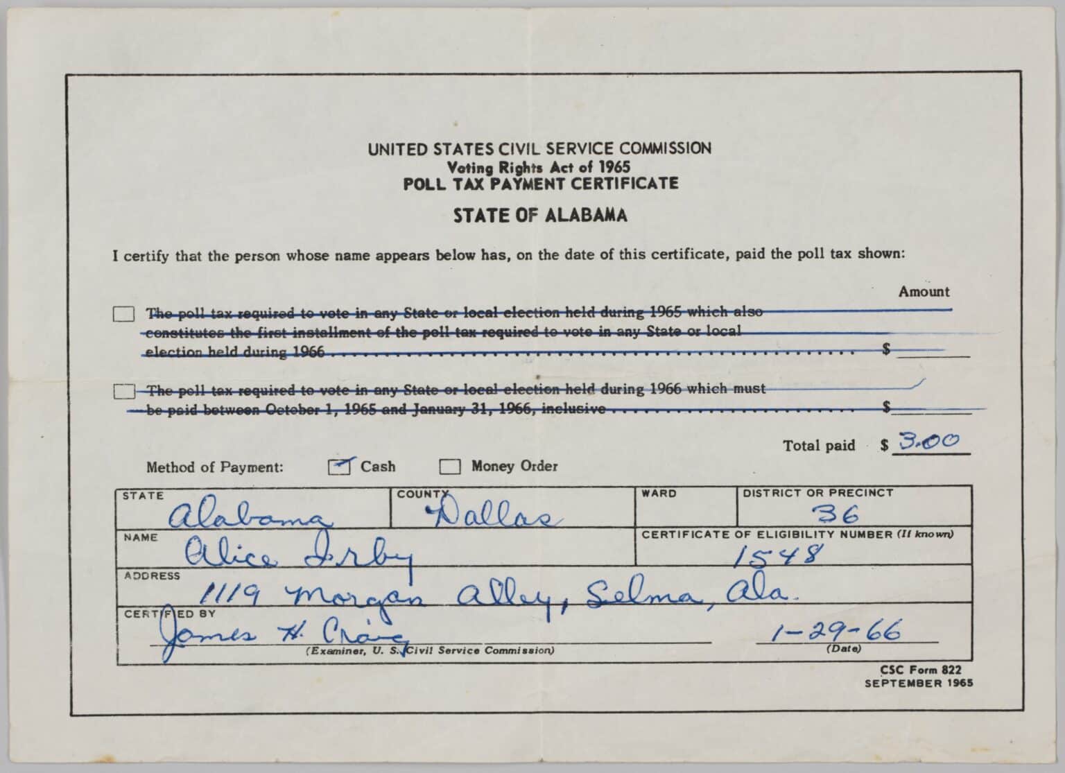 Jan. 23, 1964: 24th Amendment on Poll Tax Ratified - Zinn Education Project