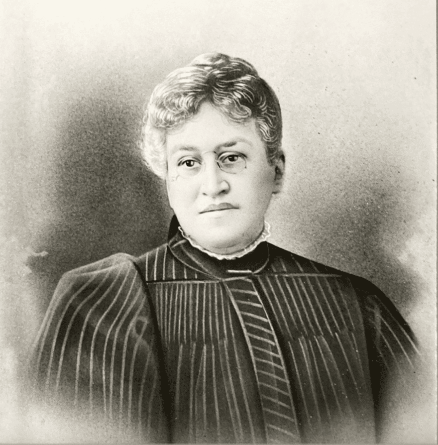 portrait of Detroit educator Fannie Richards