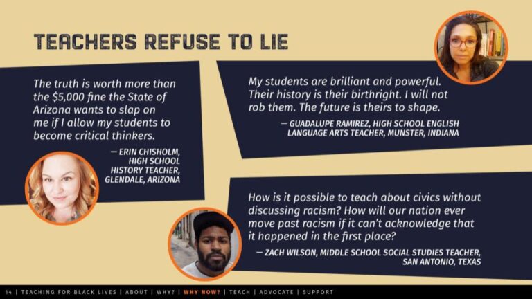 Teachers Refuse to Lie to Students - Zinn Education Project