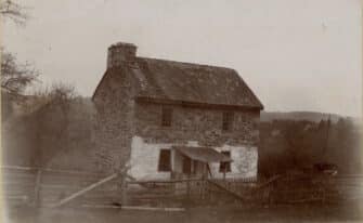 Two-story farmhouse where the Christian Riot occurred in 1851 in Pennsylvania.