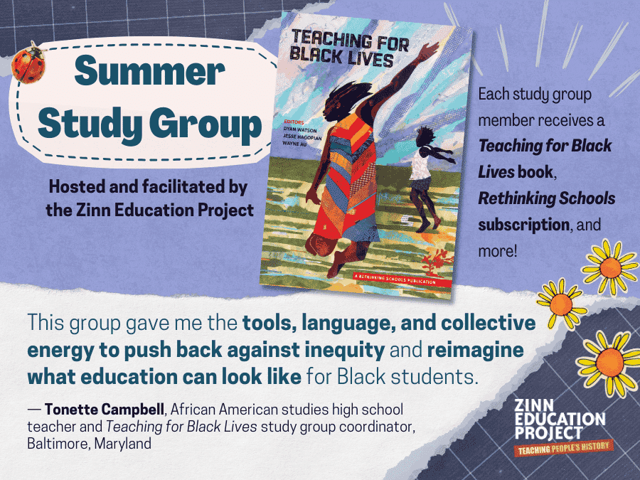 National Teaching for Black Lives Summer Study Group